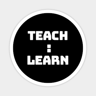 teach and learn Magnet